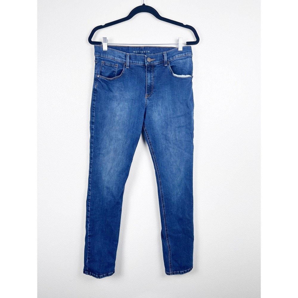 Mott & Bow Women's Boyfriend‎ Blue Jean Sz 31